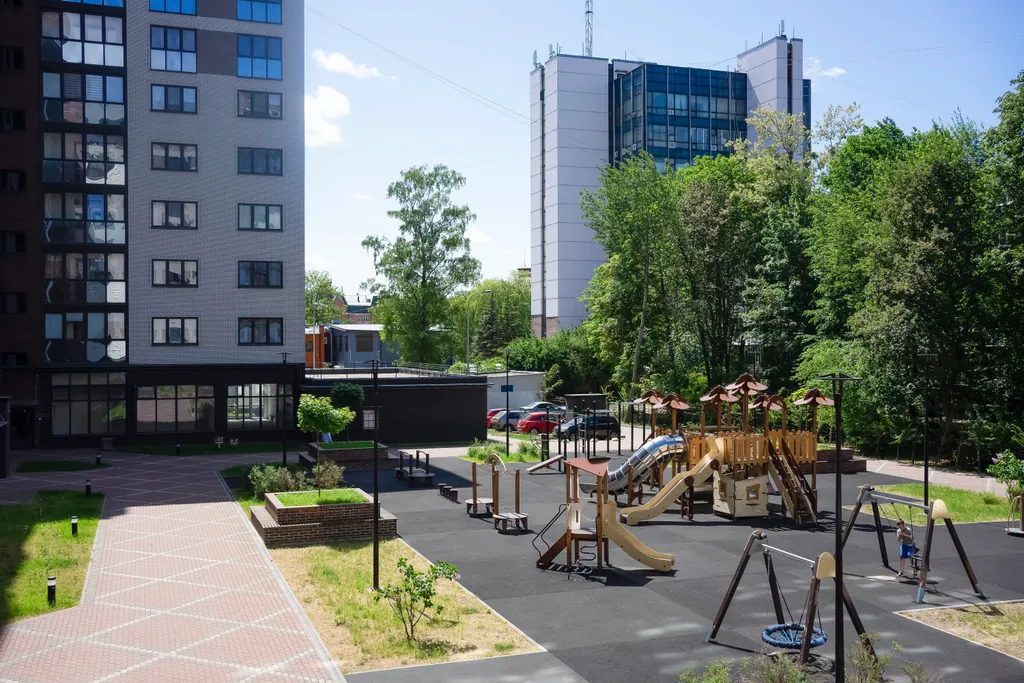 Квартира Квартира Стильная студия Тёмно-синяя в центре — Калининград