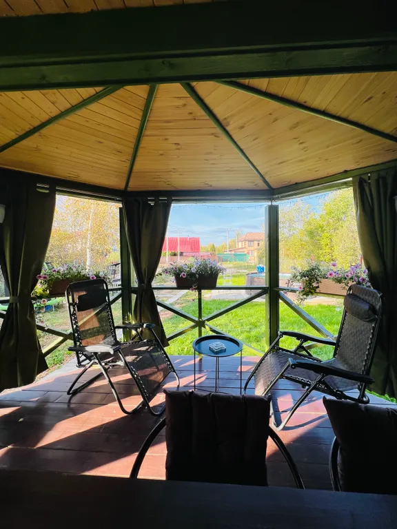 Дом в деревне с баней на дровах