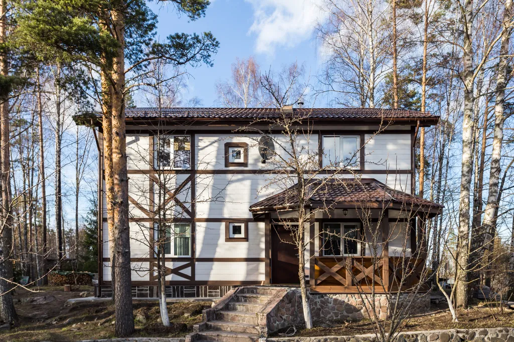 Коттедж Комфортный дом на острове с видом на Ладожское озеро — аренда посуточно в Приозерск