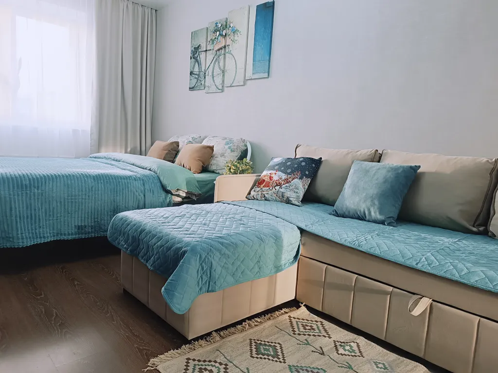 Уютная светлая квартира на мкр.Европейский
АРЕНДА С УМОМ.