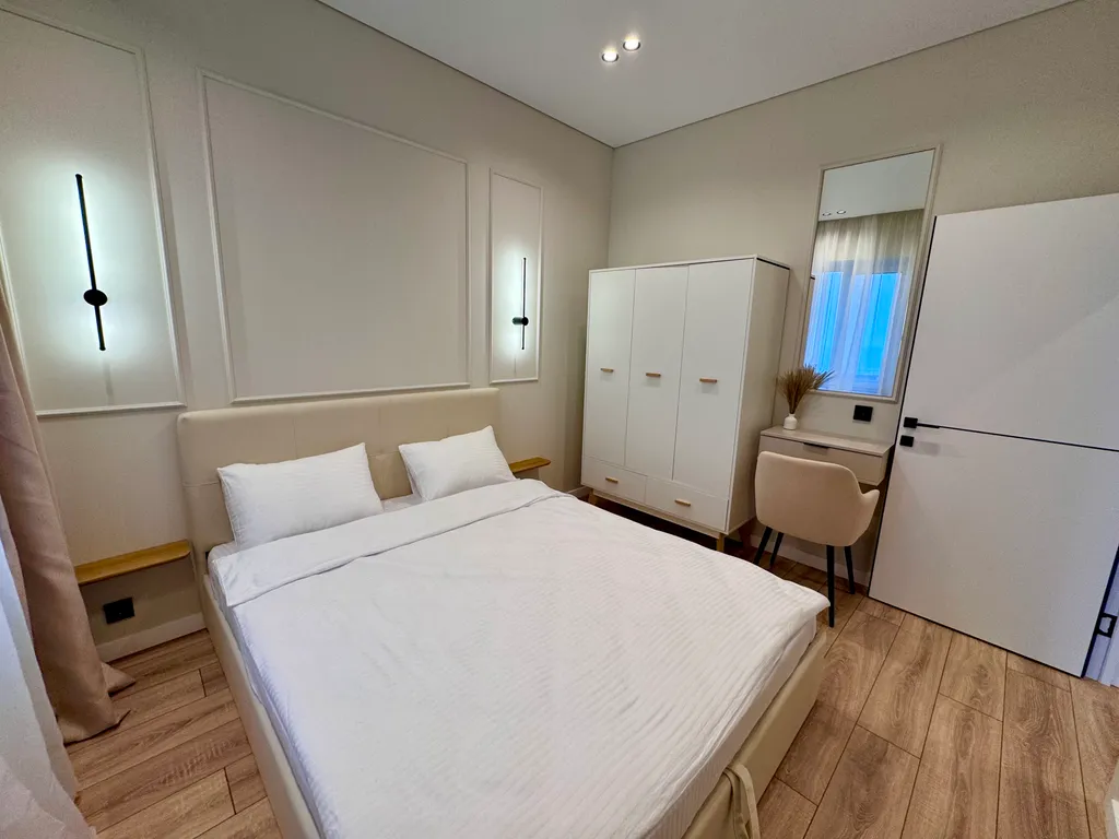 Новая квартира в центре с панорамным окном и завораживающим видом