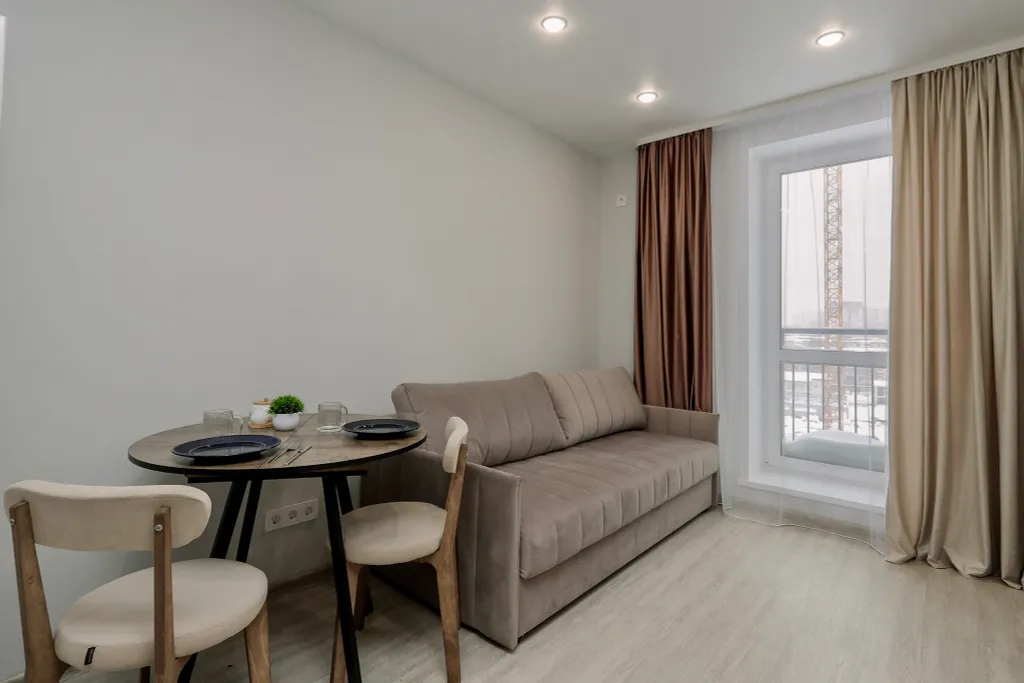 Шикарная студия с новым ремонтом для 4 гостей в Покровском районе