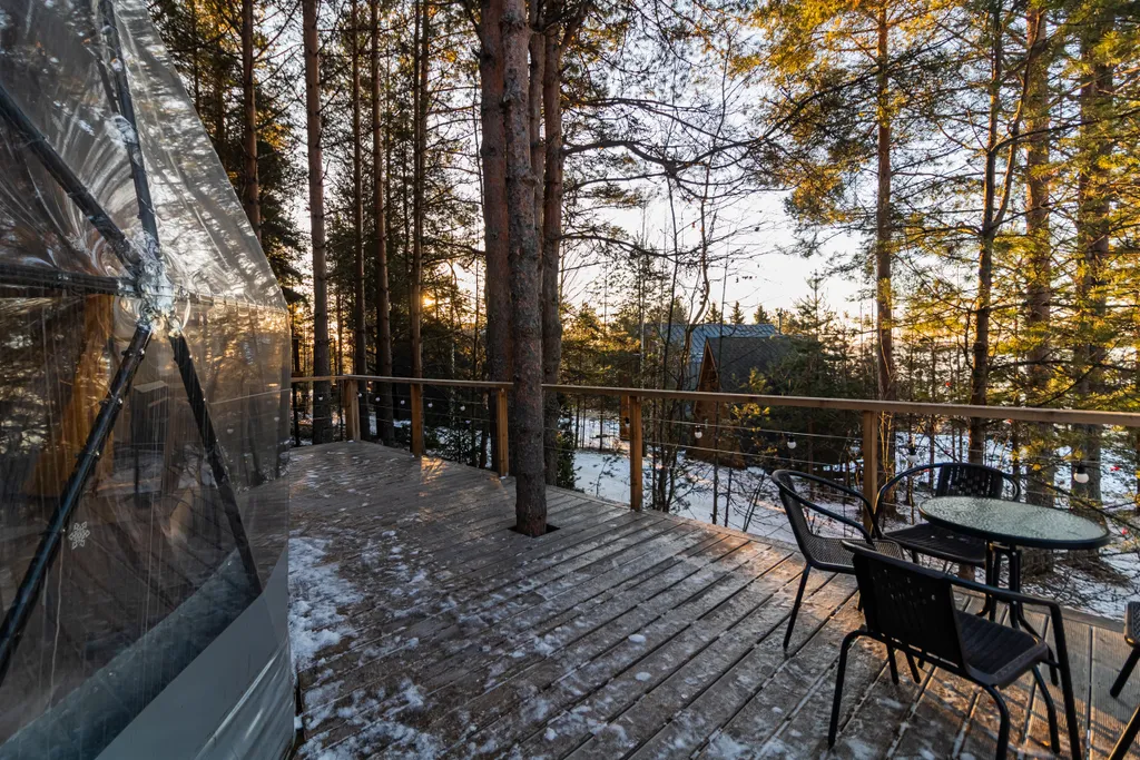 Уютный купол для 2-4 человек