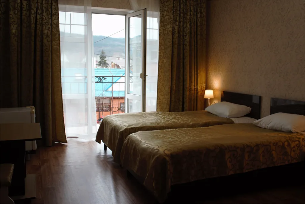 Квартира Квартира Двухместный с раздельными кроватями с балконом — Горячий Ключ