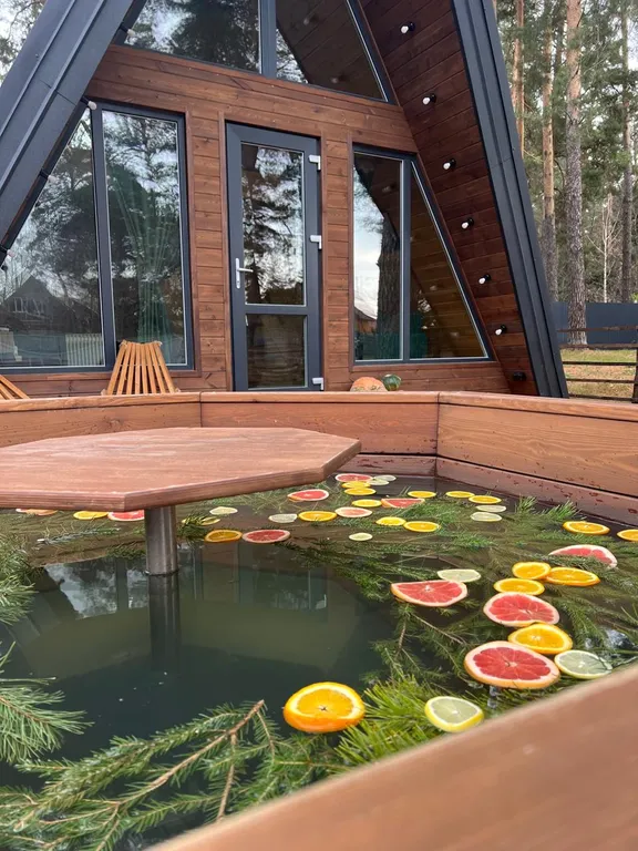 Коттедж Уютный дом в стиле А-фрейм — Казань