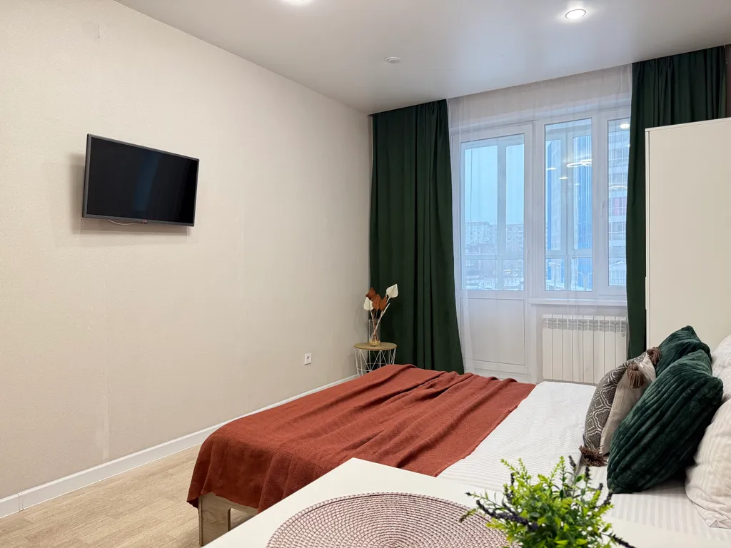 Квартира Квартира Уютная студия на набережной — Красноярск