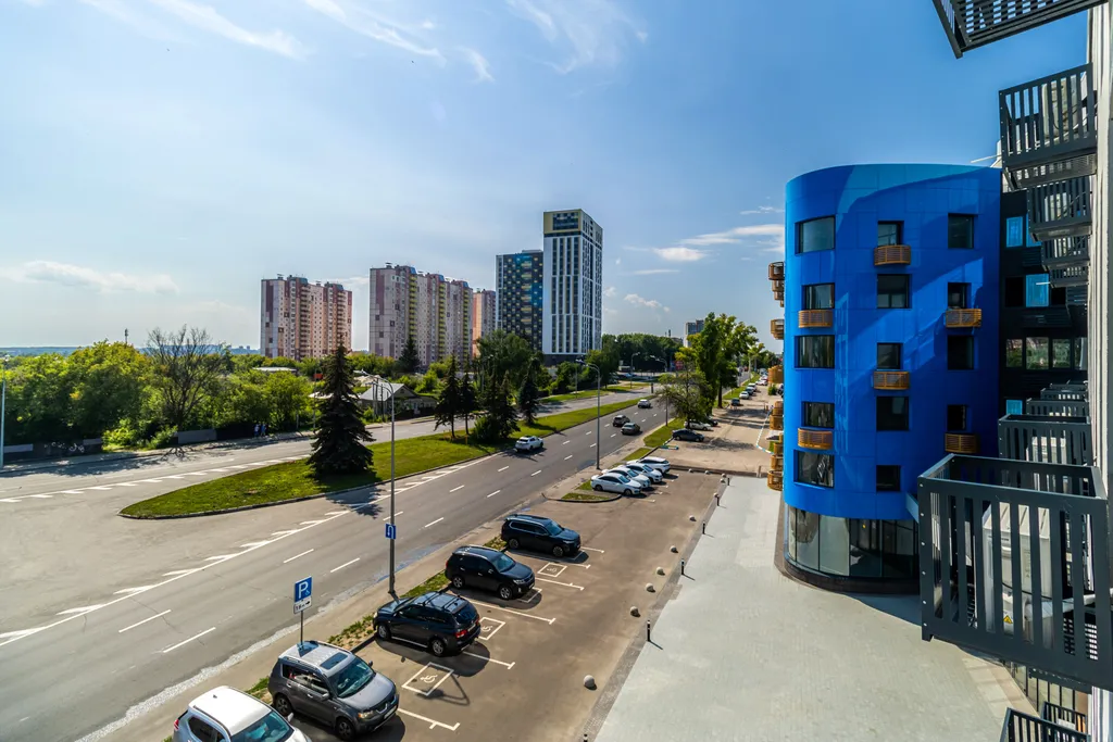 Квартира Квартира Студия Aurora с видом на город — Нижний Новгород