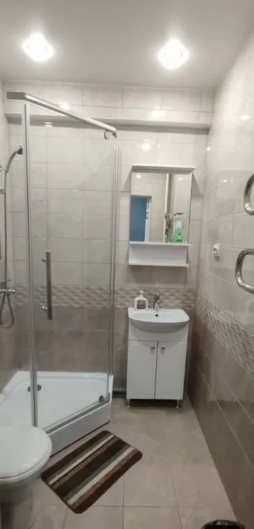 Студия с панорамным видом на город