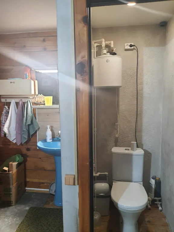 Кедровый дом с каминной печкой