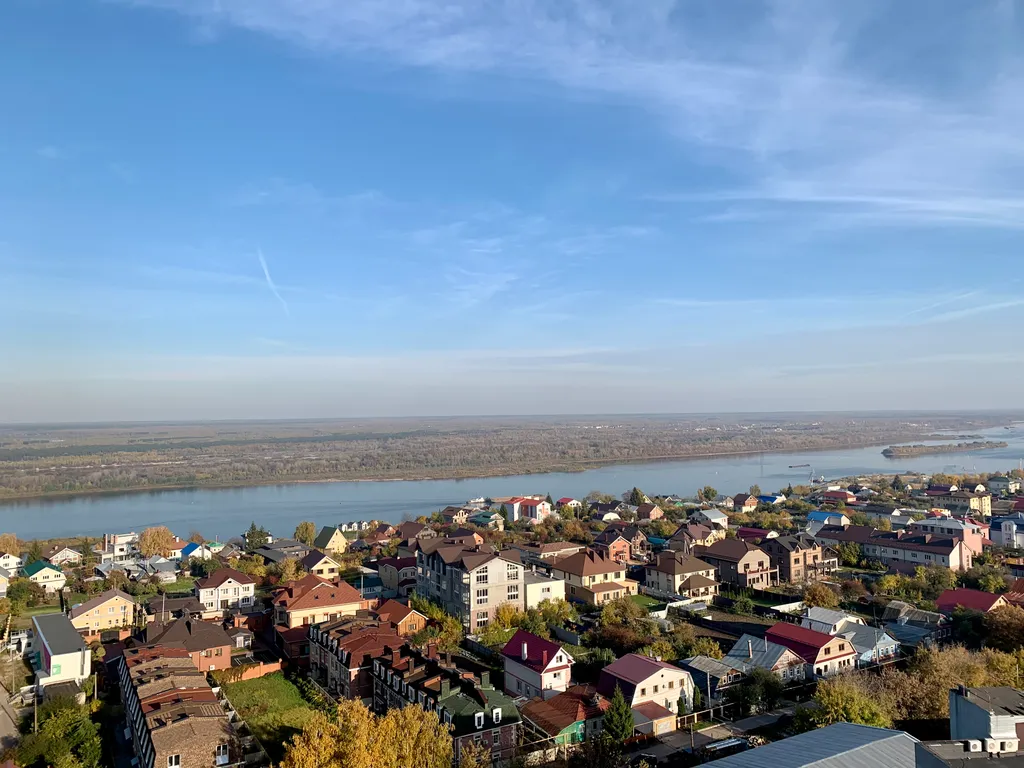 Квартира Квартира Волга и закаты с 17 этажа — Нижний Новгород