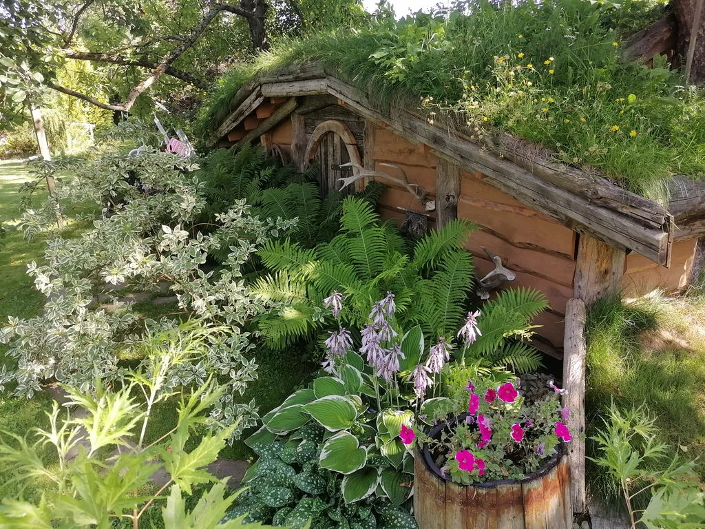 Домик в деревне с бассейном