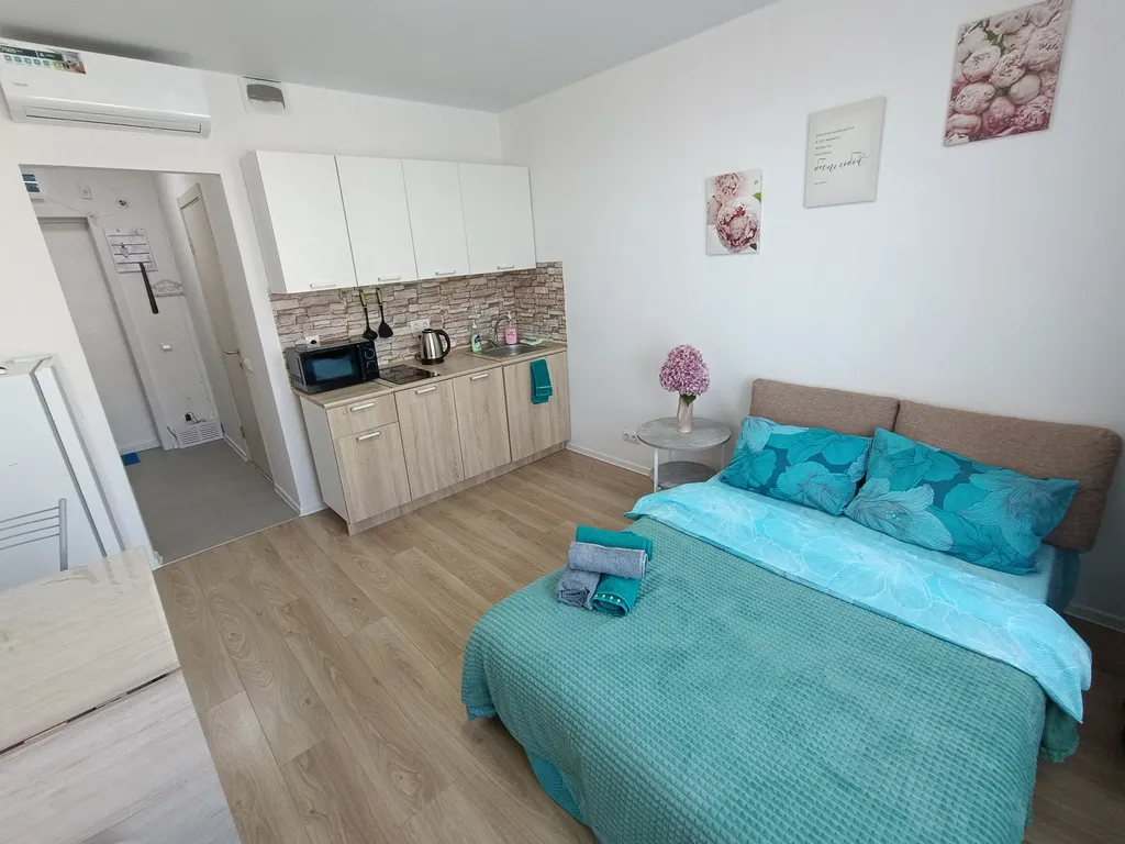 Квартира Новая уютная студия с видом на море — аренда посуточно в Новороссийск