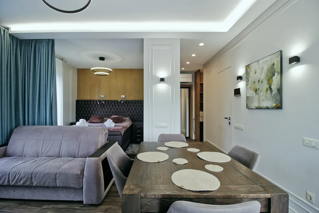 Апартаменты у озера | терраса | сауна | до 4 гостей