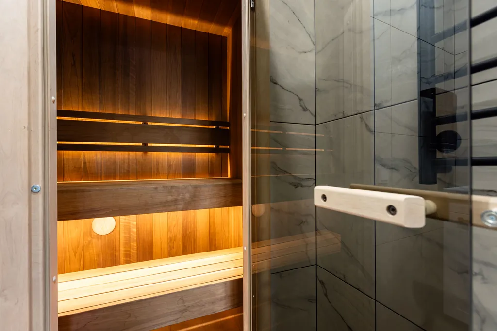 Часть дома с сауной рядом с петергофом