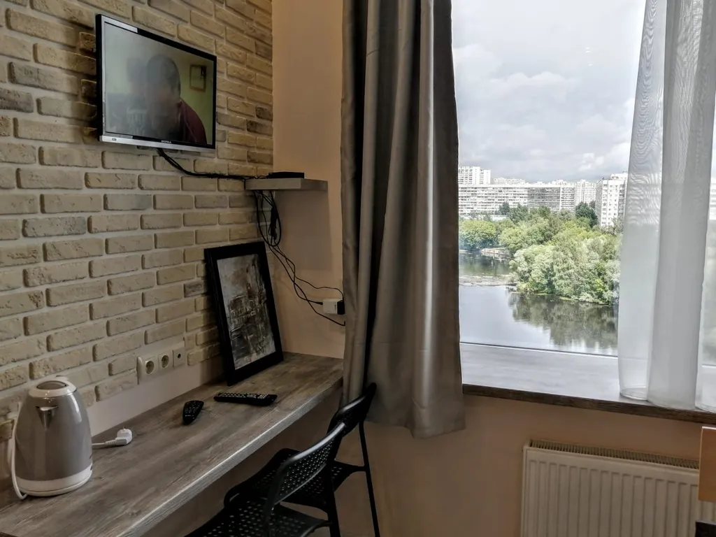 Квартира Квартира River Studio с видом на воду рядом с метро Нагатинский затон — Москва