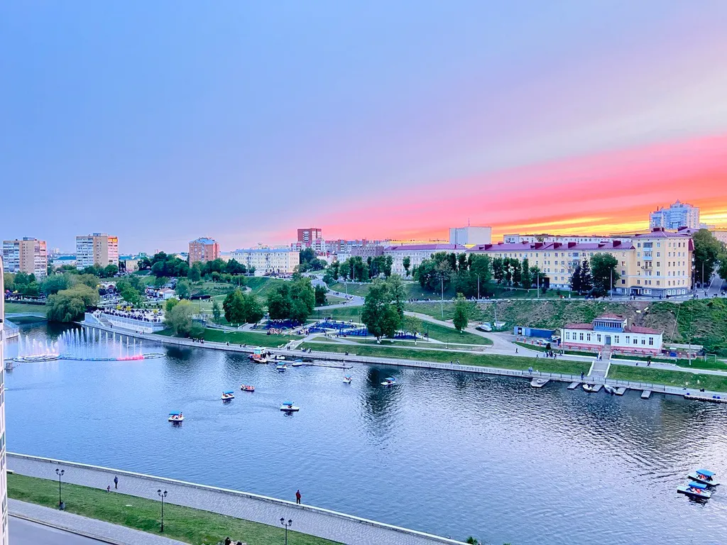 Новый дом на набережной отличный вид