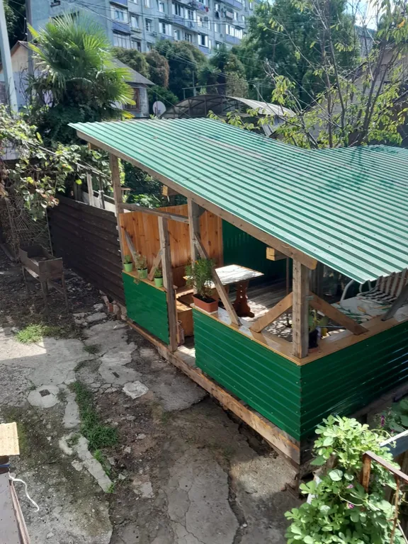 Квартира с беседкой  в центре