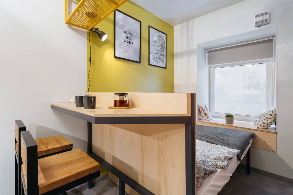 Квартира Квартира Смарт-студия у метро Василеостровская — Санкт-Петербург