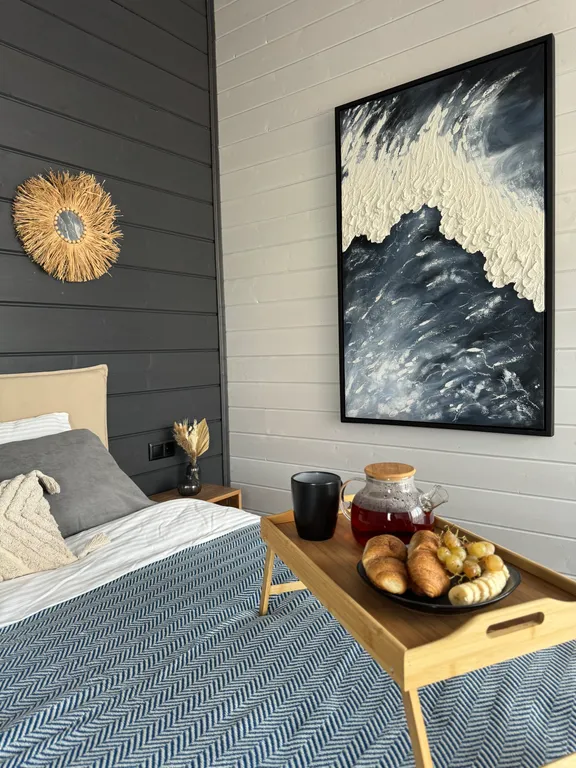 Уютный дом с чаном и баней