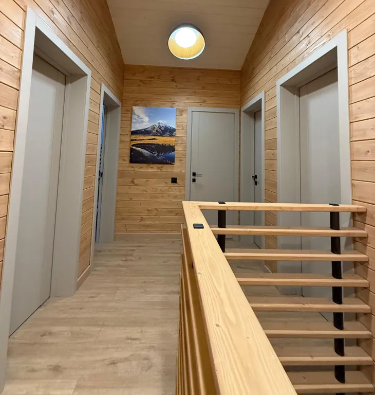 Домик с видом на вулкан