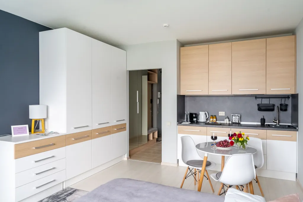 Квартира Квартира Просторная студия на Васильевском острове — Санкт-Петербург