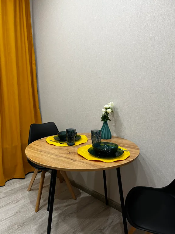 Уютная квартира на 18-ом этаже с видом на город