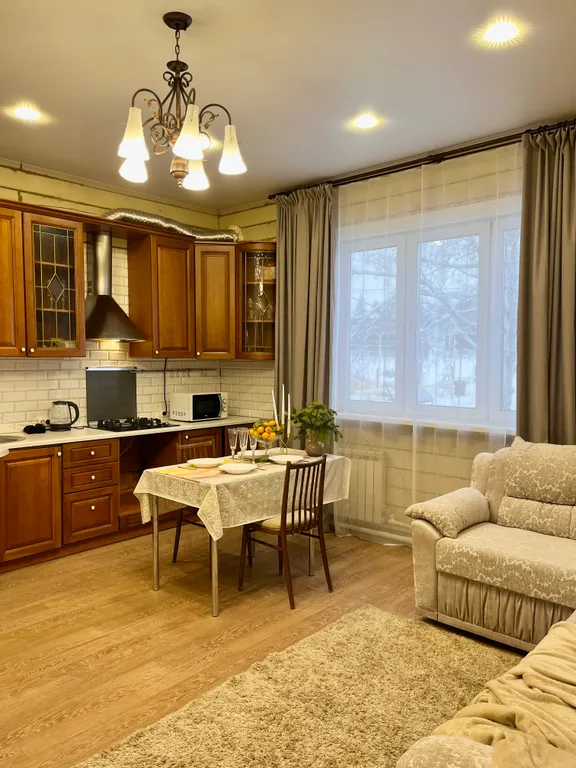 Уютный домик с баней 100'