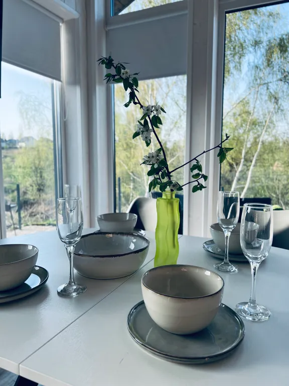 БарнХаус с купелью у озера