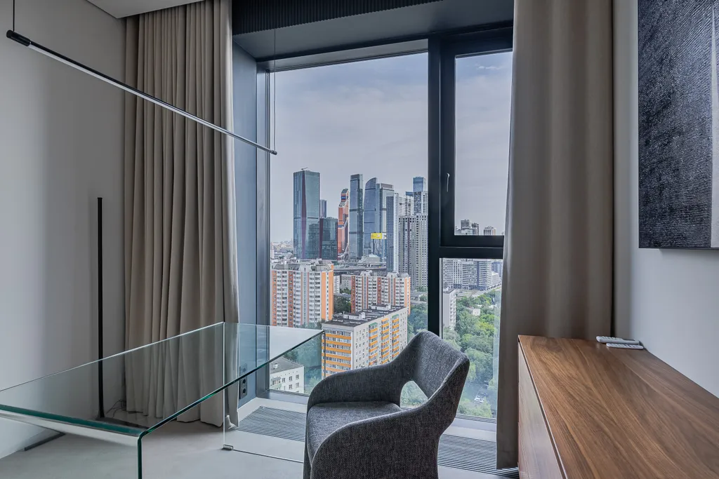 Шикарная 2-комнатная квартира с видом на Москва-Сити