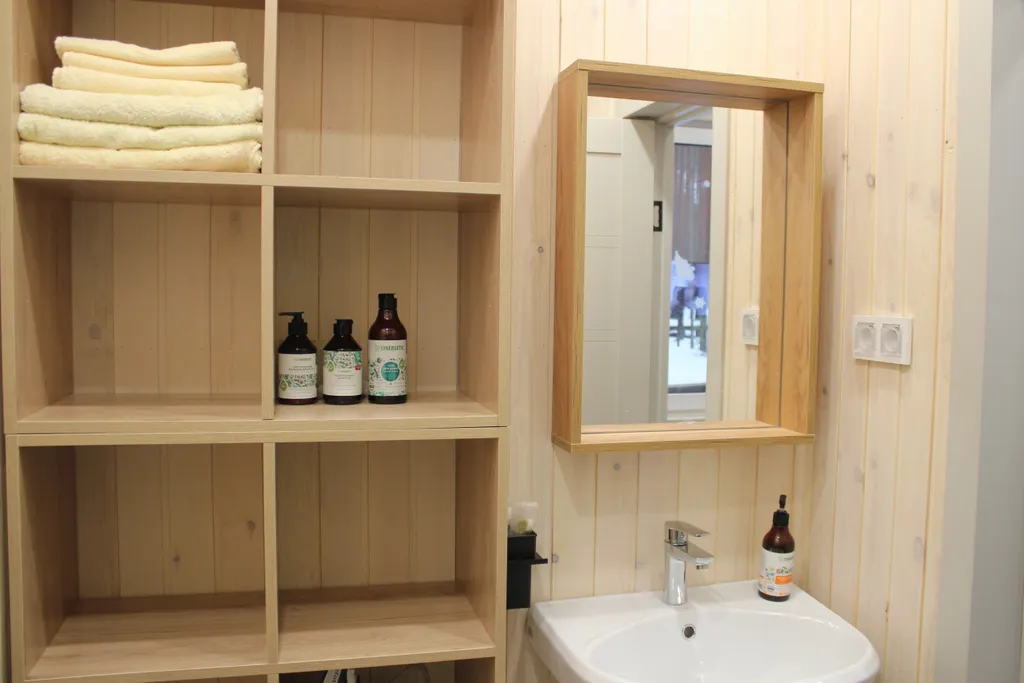 Дом с 2 спальнями и панорамным видом на лес