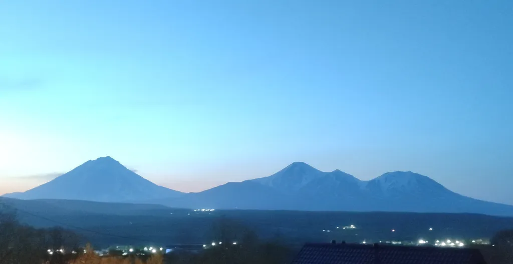 Дом с видом на вулканы