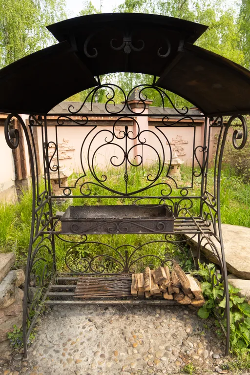 Коттедж Дом на пруду с дровяной сауной и караоке в китайском стиле — Высоково