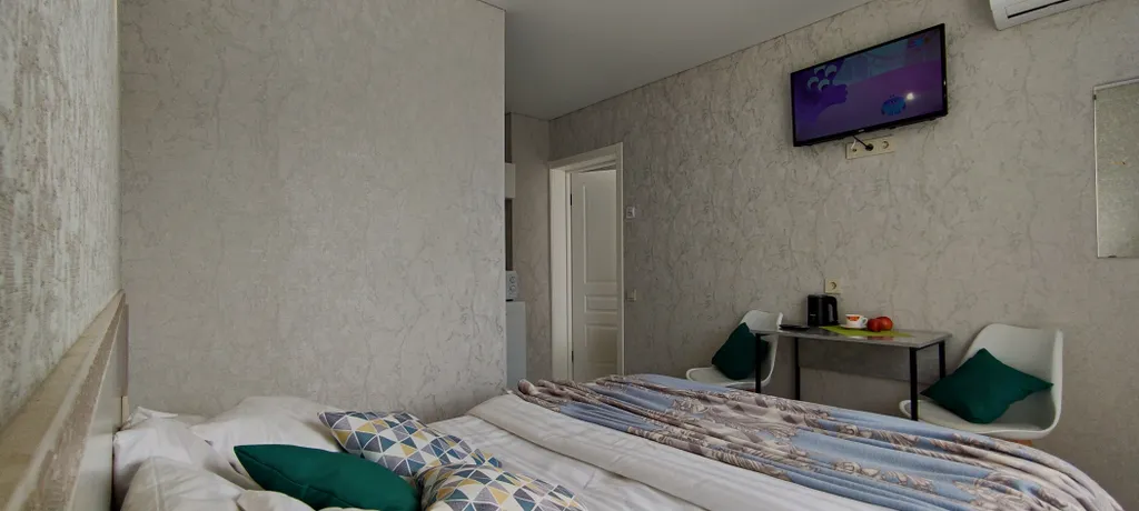 Апарты с балконом, отоплением, беседкой, парковкой