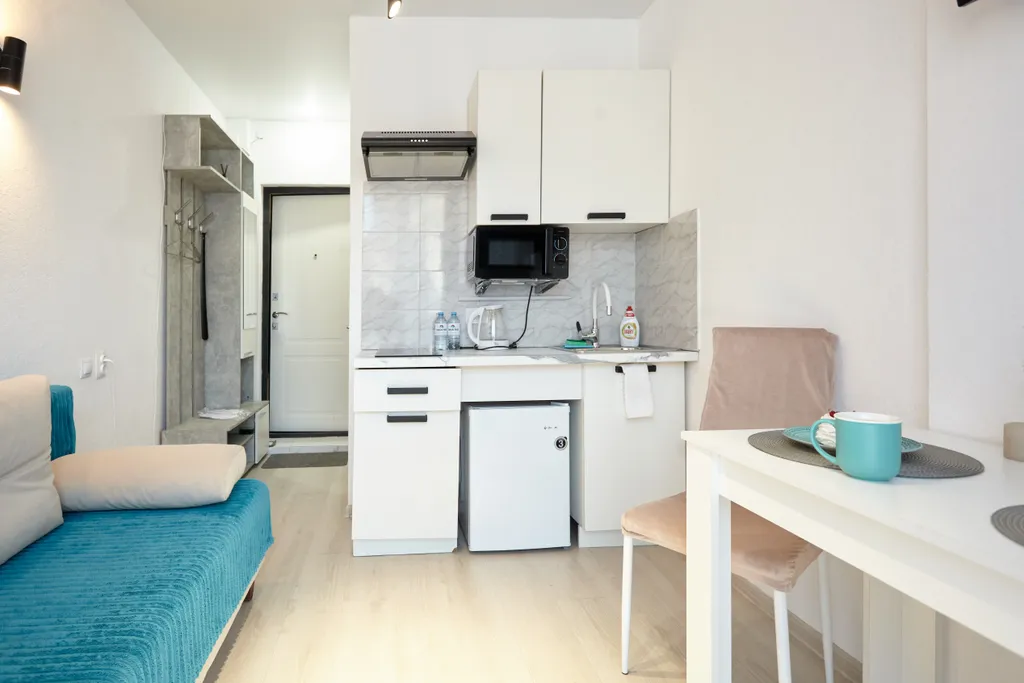 Квартира Светлые апартаменты в ЖК Резидент — Адлер