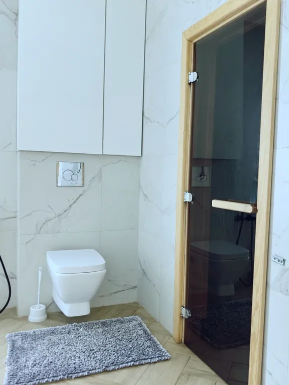 Дом с баней, терраса с барбекю, мангальная зона