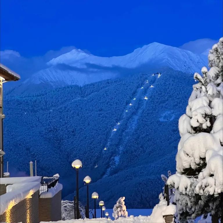 Люкc под самыми звёздaми – апартамент в Красной Поляне на высоте 960м