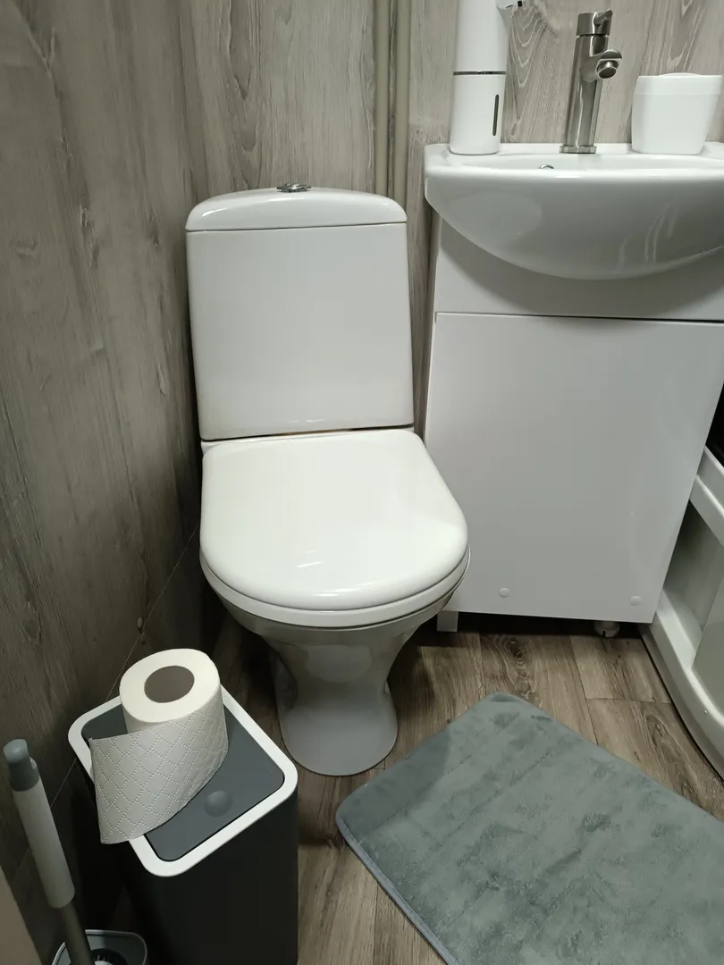 Туалет в ванной комнате номер 2 Туалет в ванной комнате номер 2