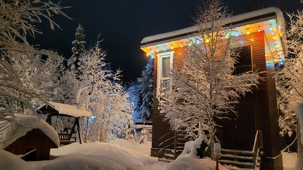 Коттедж Студия для двоих, часть дома с отдельным входом — Шерегеш