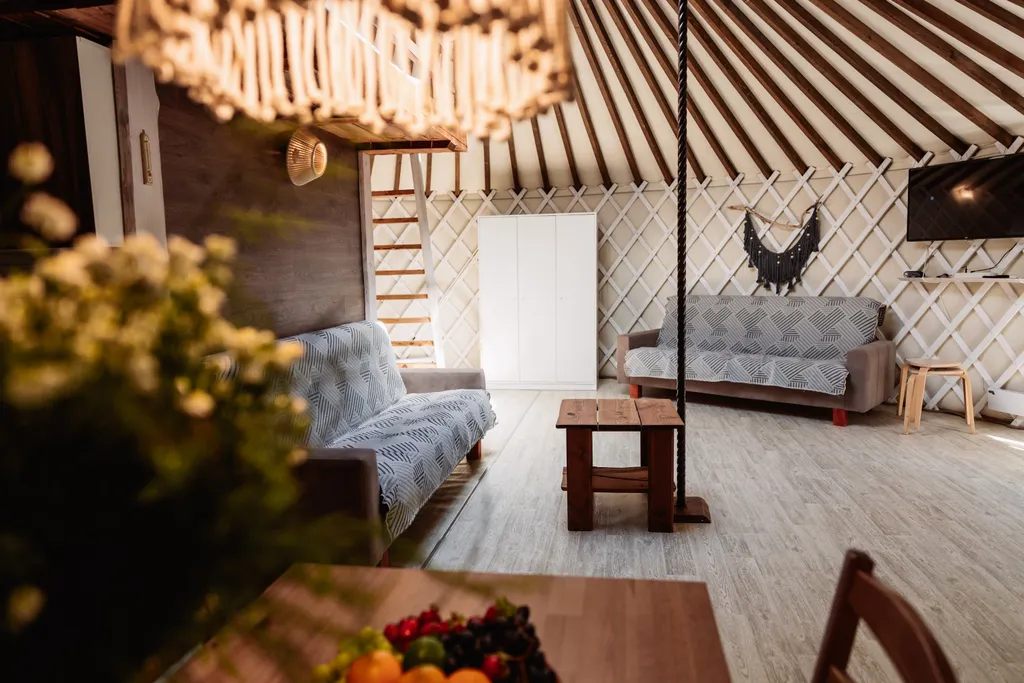 Современная круглогодичная Юрта со всеми удобствами рядом с Коломной