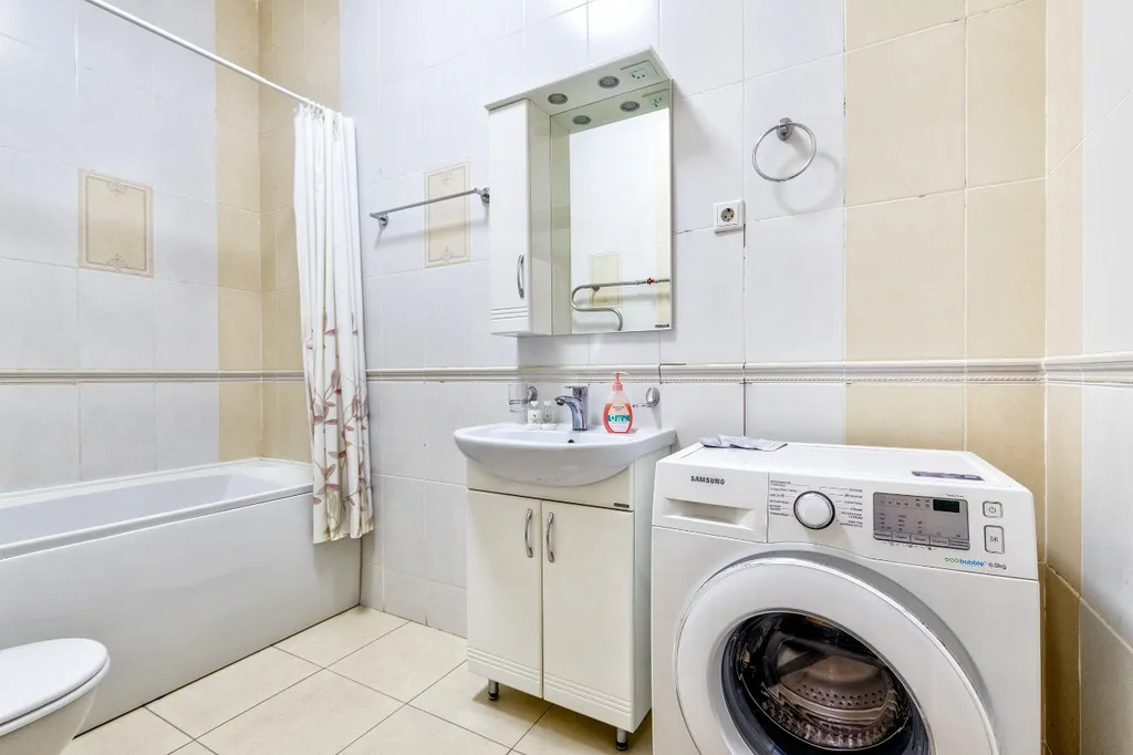 Светлая квартира на проспекте Мангилик Ел