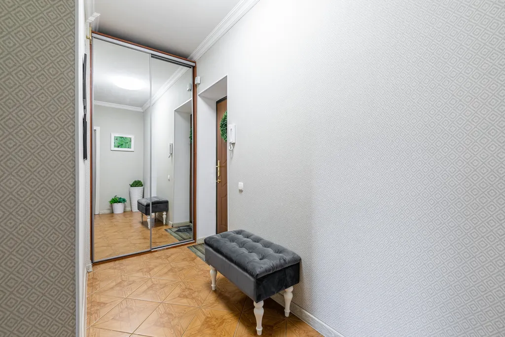 Уютная большая квартира с балконом для приятных вечеров