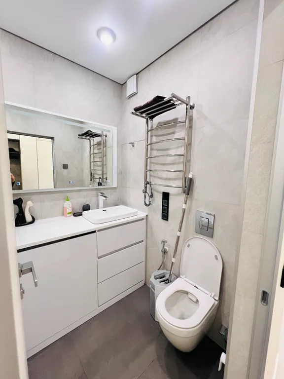 Квартира Квартира Студия на высоком этаже с видом на море — Адлер