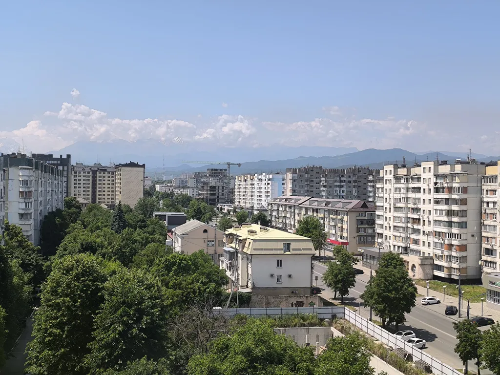 Квартира с шикарным видом на Кавказский хребет