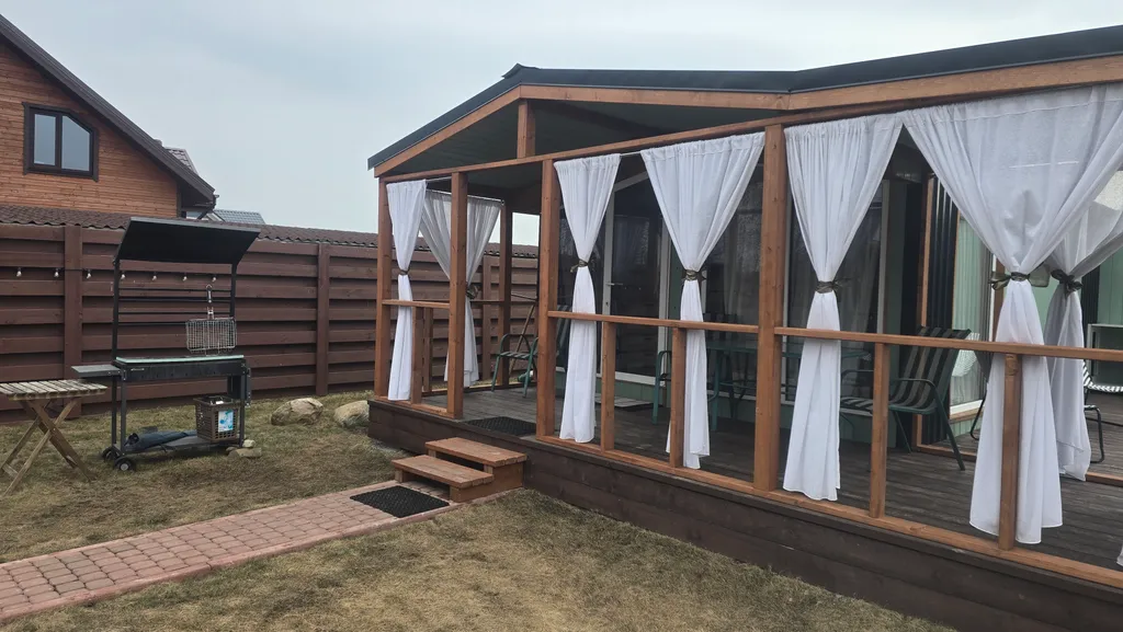 Дом 25m2 — чан, кухня, Wi-Fi