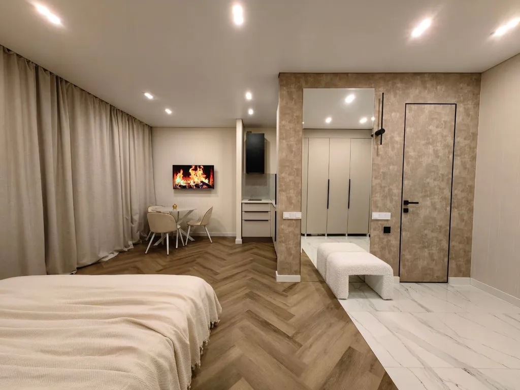 Квартира Просторная студия в ЖК Квартал 100, 5 минут до озера — аренда посуточно в Северодвинск