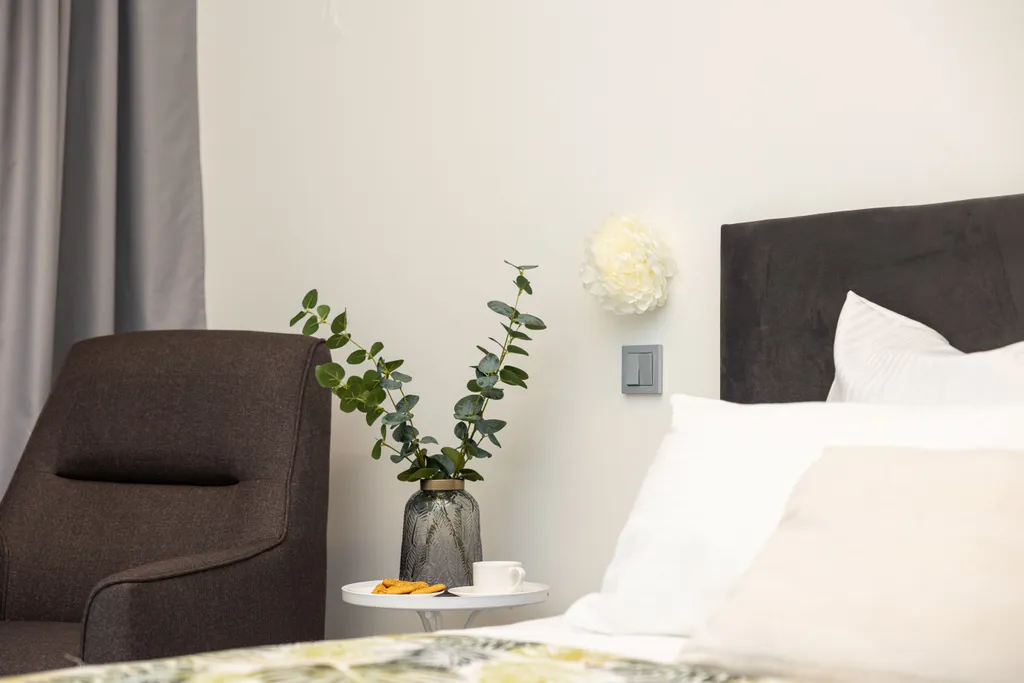 Квартира с 3 спальнями, камином с живым огнём и видом на горы