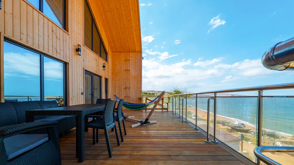 Коттедж с видом на море — аренда посуточно в Юркино