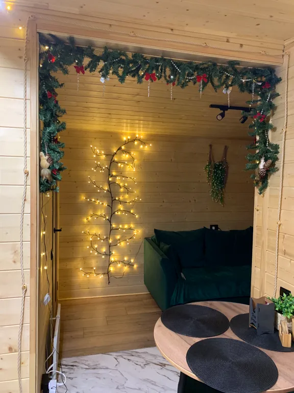 Уютный домик и баня