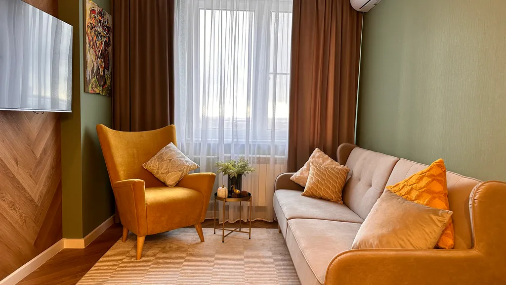 Евродвушка около МЦД-3, с видом на парк