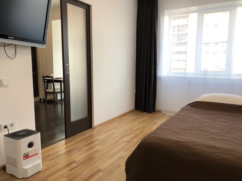 Квартира Современная квартира на берегу Волги с песчаным пляжем у подножия дома — Нижний Новгород